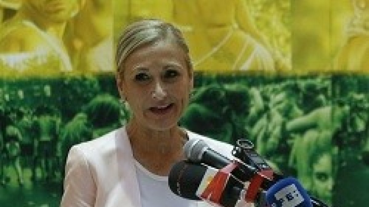 Cristina Cifuentes, presidenta de la Comunidad de Madrid