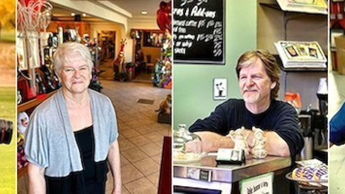 Elaine Huguenin, Barronelle Stutzman, Jack Phillips, Blaine Adamson... son sólo cuatro entre las víctimas de las leyes pro LGTB por ser fieles a su conciencia.