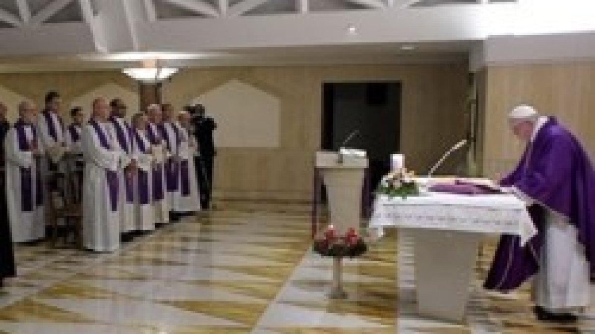 Misa de Adviento en Santa Marta - el Papa predica sobre la importancia de la humildad