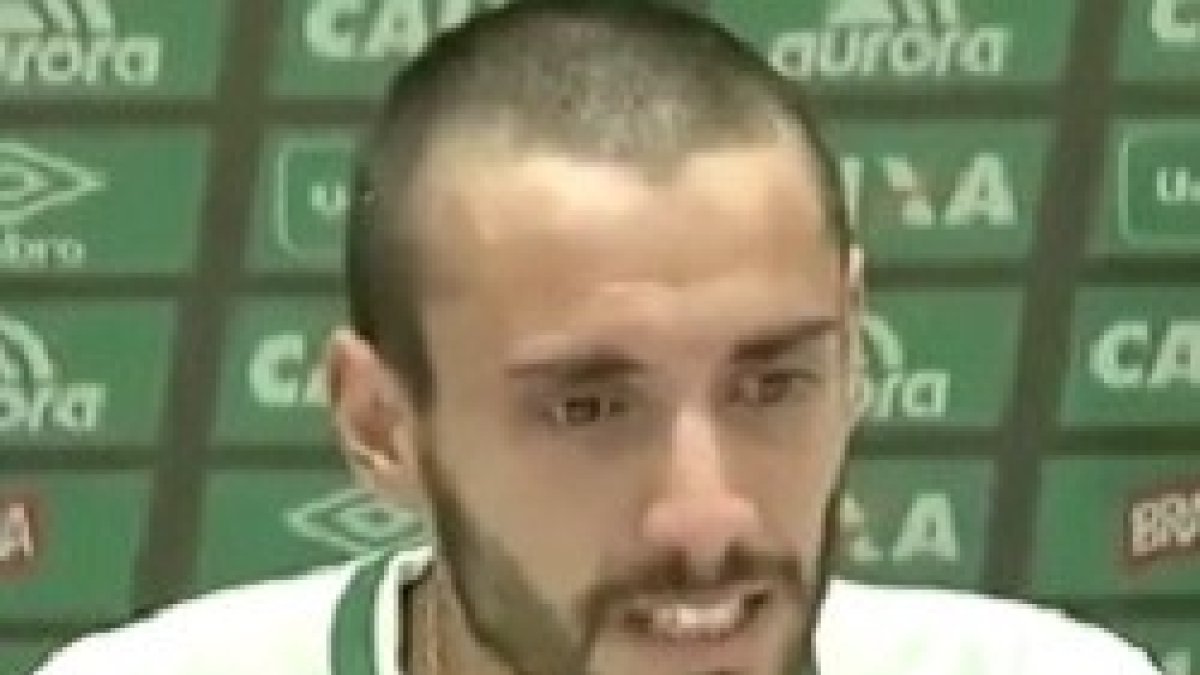 Alan Ruschel fue uno de los seis supervivientes del accidente aéreo