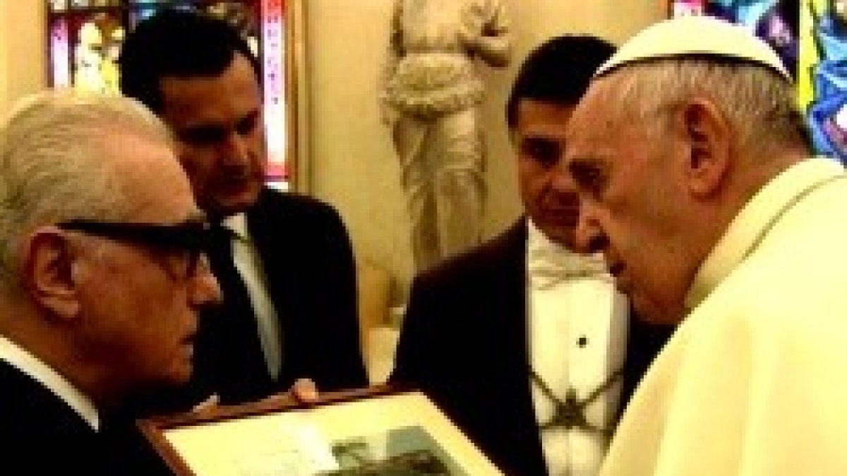 Scorsese ha regalado a Francisco unos cuadros de la Virgen de Nagasaki, devoción del siglo XVII