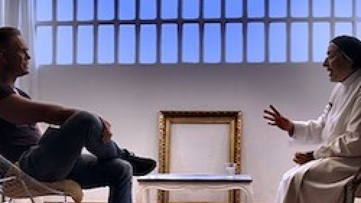 El actor porno Nacho Vidal y Sor Lucía Caram hablaron de la Iglesia... y quien habla peor de la Iglesia es ella.