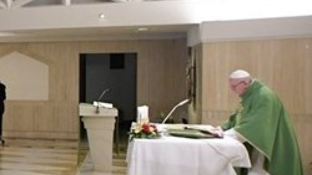 El Papa Francisco predica contra las tentaciones de mundanidad en la Iglesia