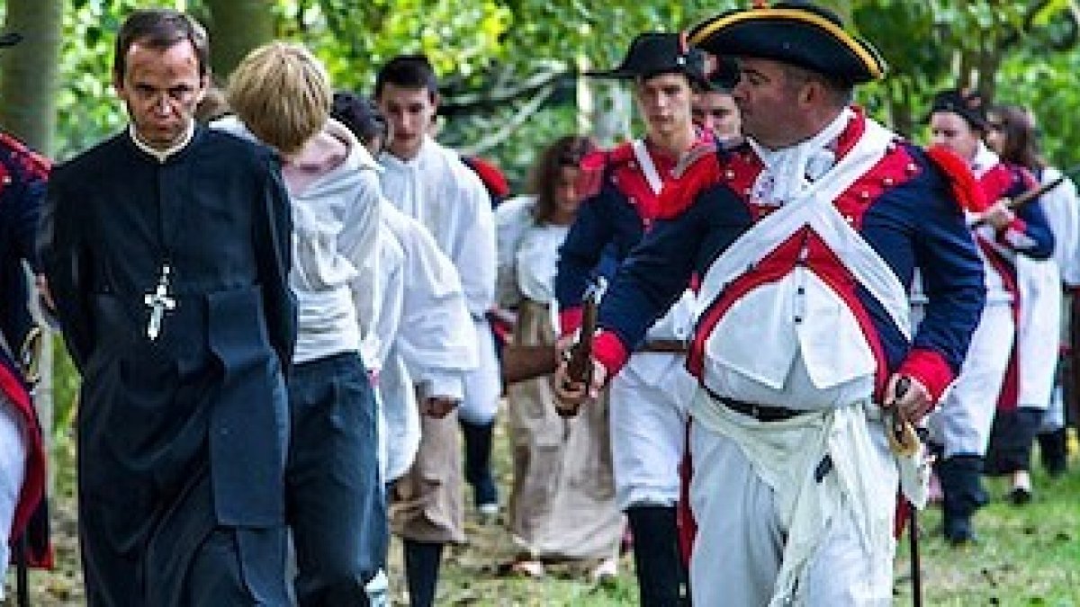Una escena de The Hidden Rebellion La Rebelión Escondida, película pro-vandeana dirigida en 2016 por Daniel Rabourdin.