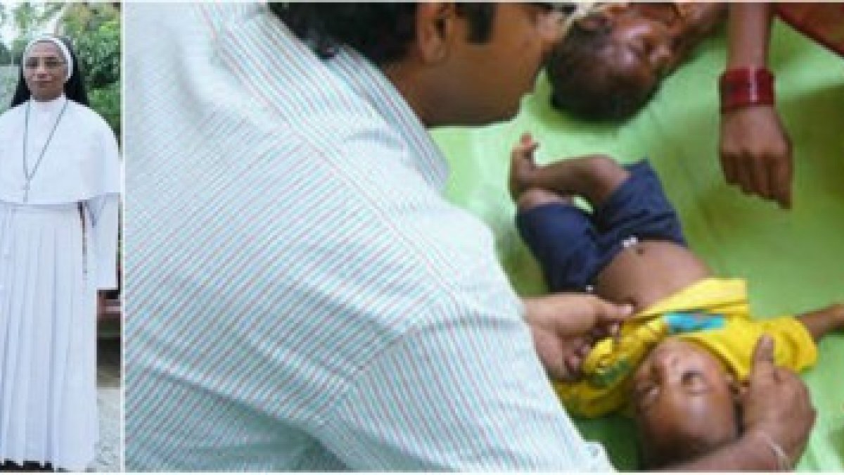 La hermana Merlin Joseph (izquierda) aplica este método desde 2004