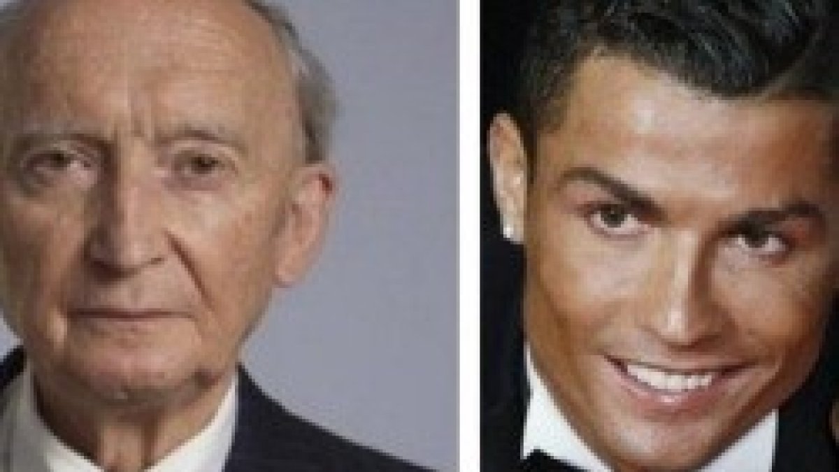El veterano doctor Gentil Martins y el joven millonario famoso Cristiano Ronaldo
