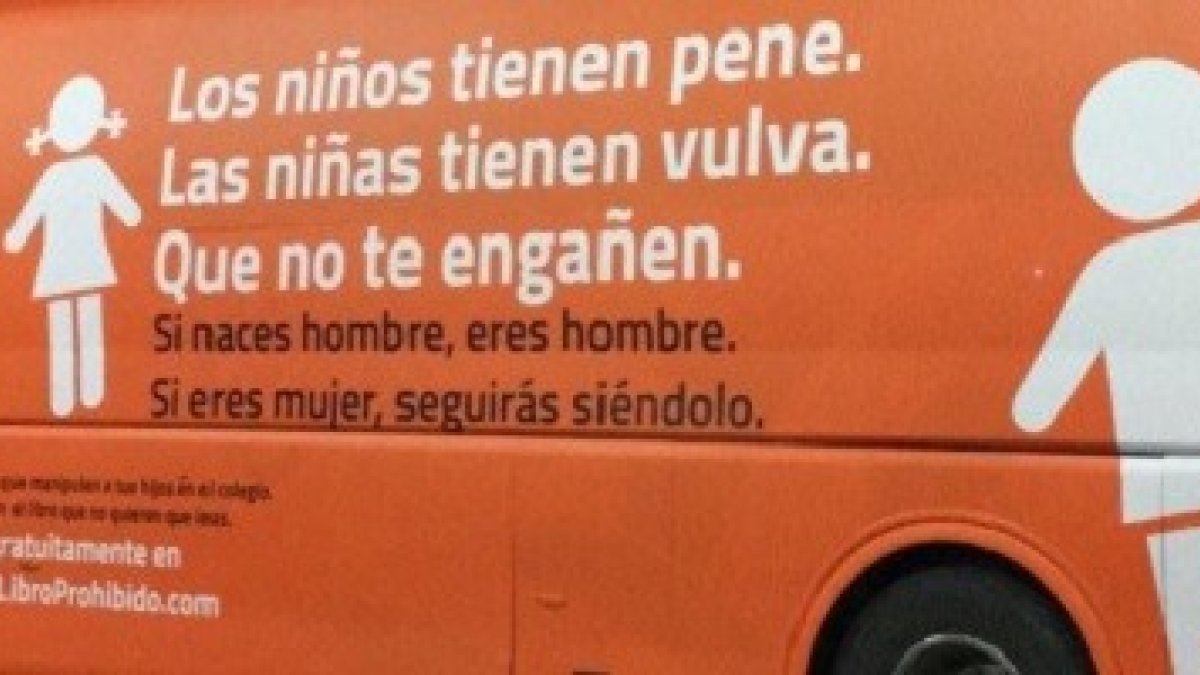 La campaña de HazteOir.org lleva un lema intachable desde el punto de vista biológico