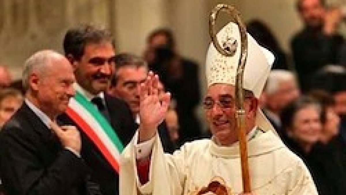 Angelo de Donatis, el 9 de noviembre de 2015, día de su consagración episcopal.