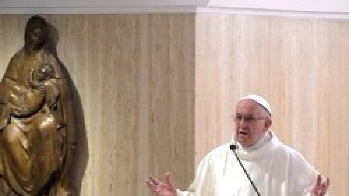 Francisco habló del amor infinito de Dios al hombre