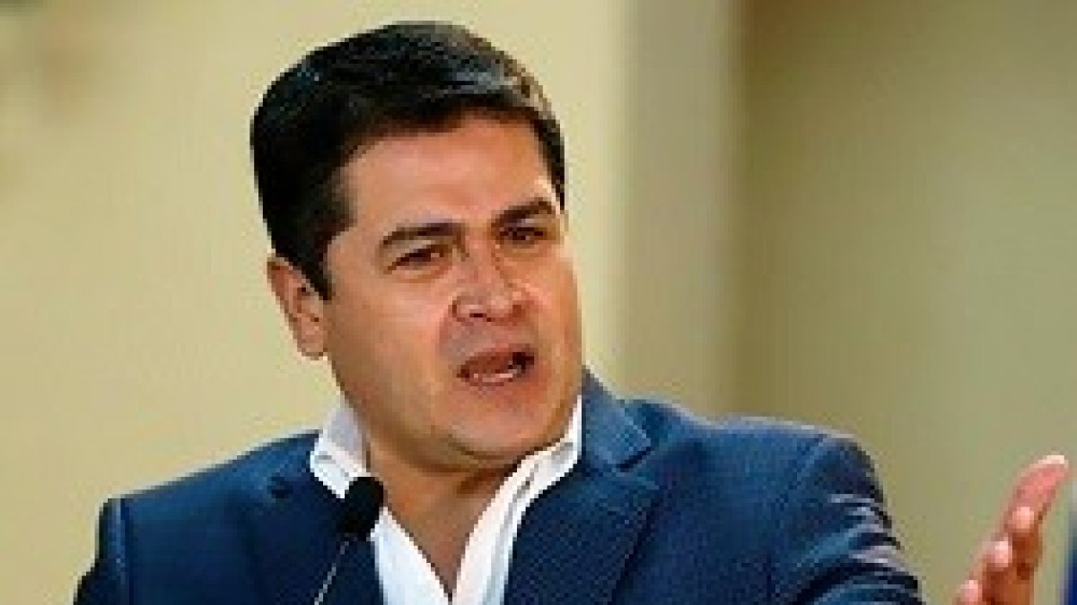 Juan Orlando pertenece al Partido Nacional de Honduras