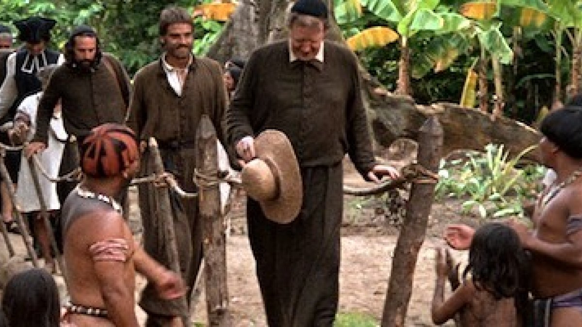 Una escena de La Misión, película ambientada en tiempos posteriores a la primera evangelización, pero en la que aún tuvieron lugar numerosos descubrimientos.