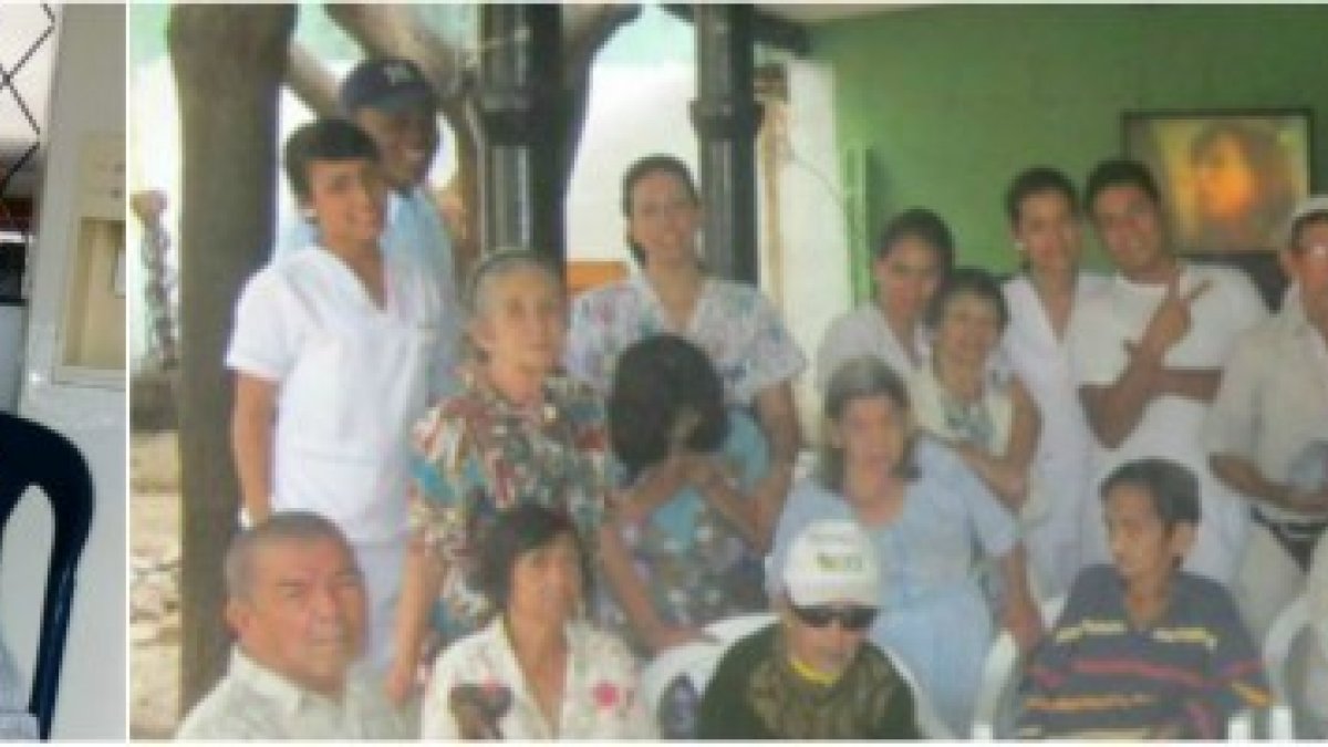 Actualmente la casa acoge a 24 ancianos