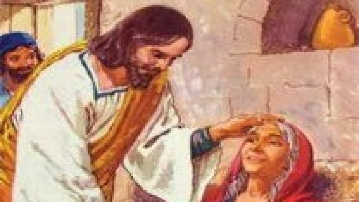 Jesús, increpó a la fiebre, y se le pasó.