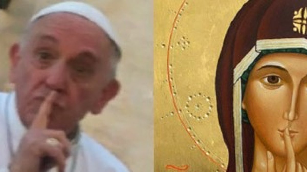 ¿Por qué el Papa quiere la Virgen del Silencio en el Vaticano? La ha puesto en el Palacio Apostólico