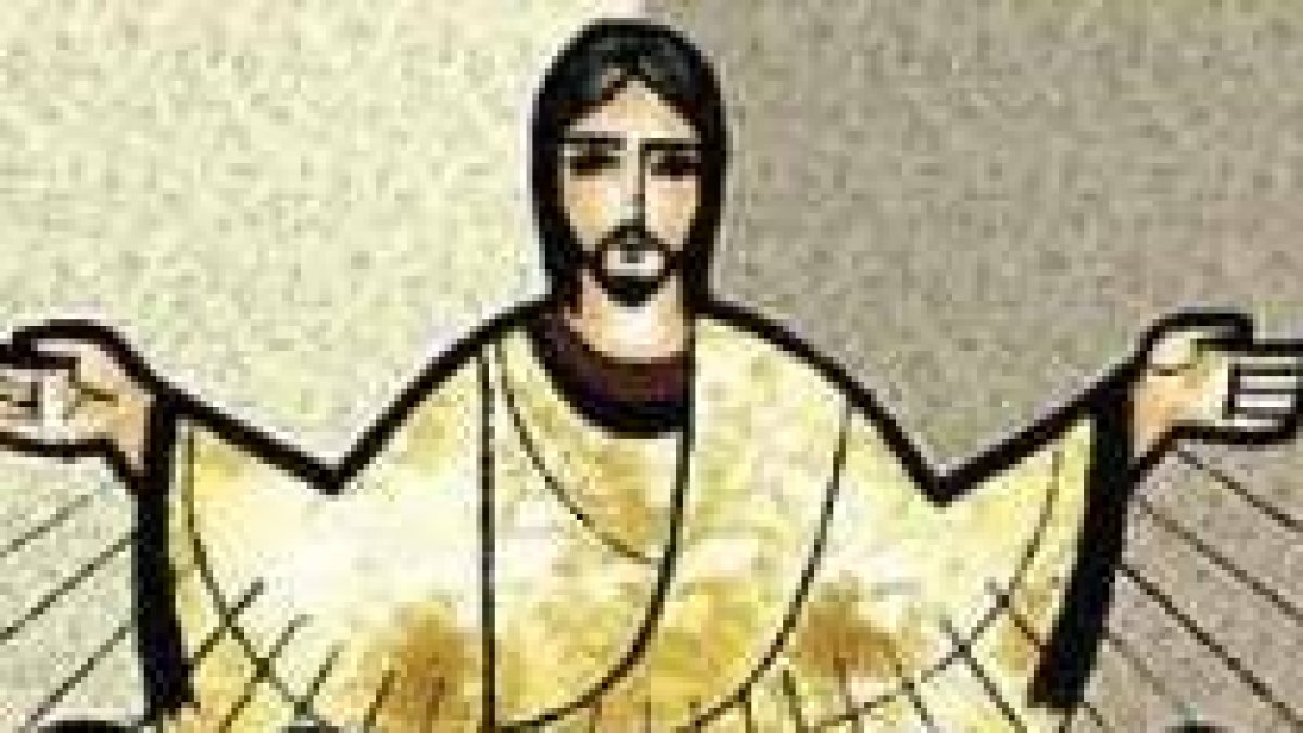 Les encargó que llevaran... un bastón...