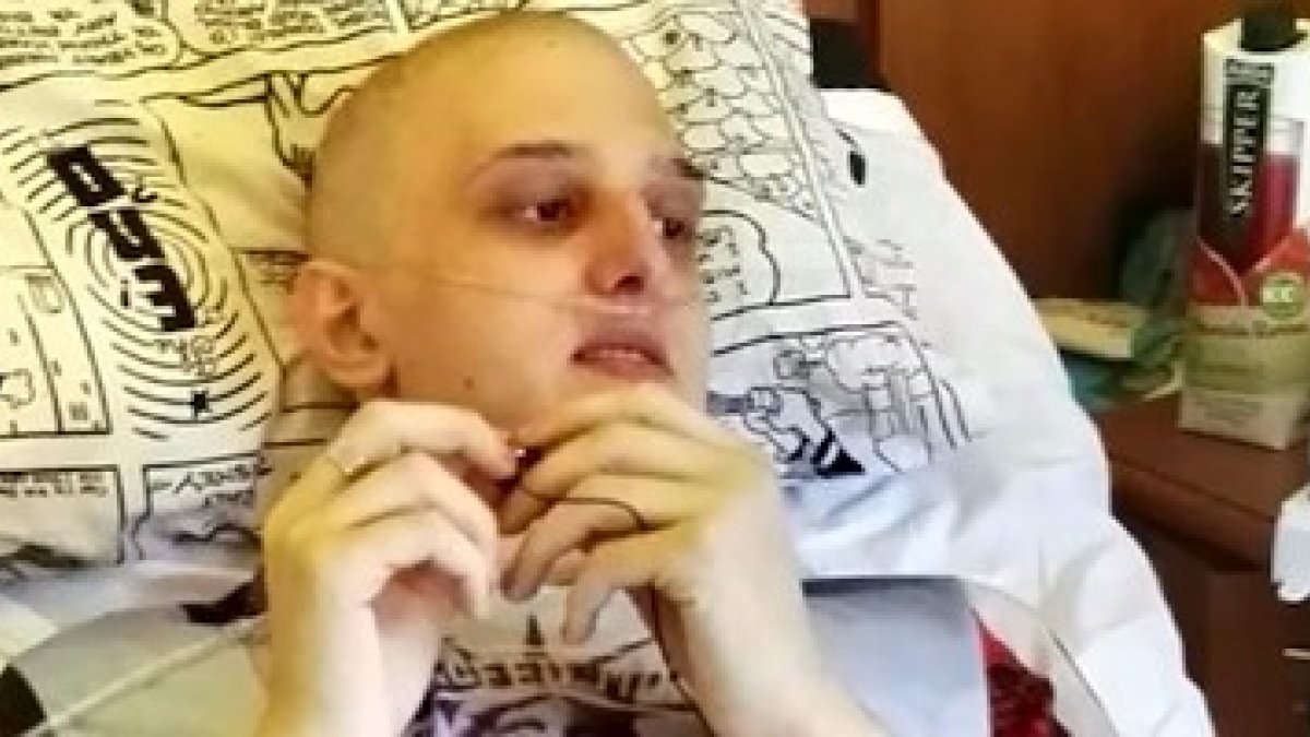 si yo soy feliz, ¿cómo es posible que tú no lo seas?, decía a los que le compadecían.