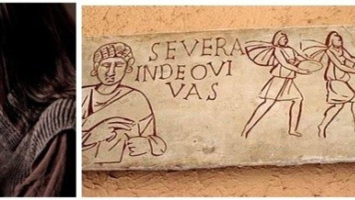 Un sarcófago cristiano del siglo III con la Virgen y los Magos y una chica leyendo la Biblia