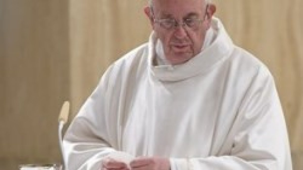 El Papa Francisco, en su habitual misa de la Casa Santa Marta
