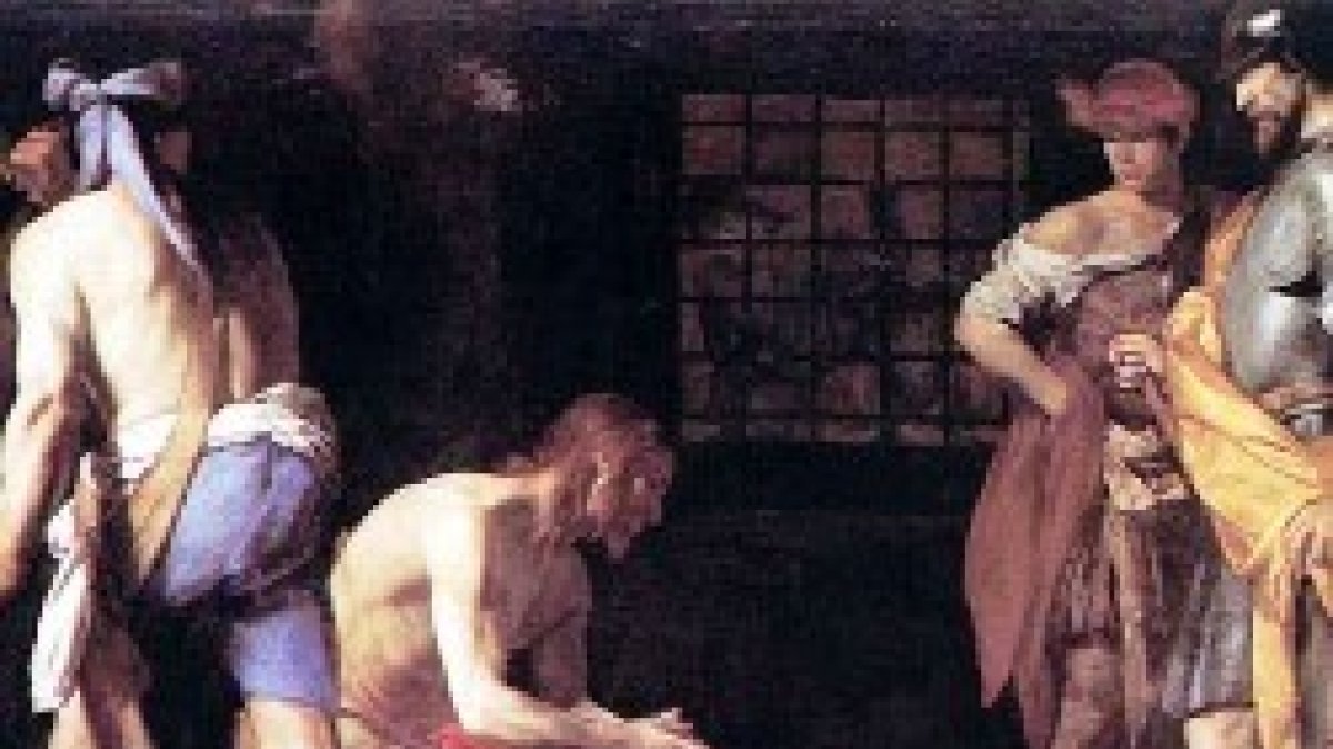 Martirio de San Juan Bautista.