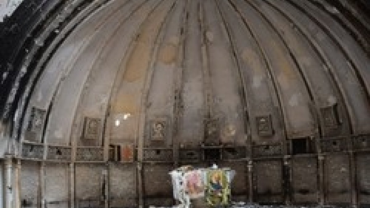 A su paso por Qaraqosh, los yihadistas arrasaron las iglesias / ACN