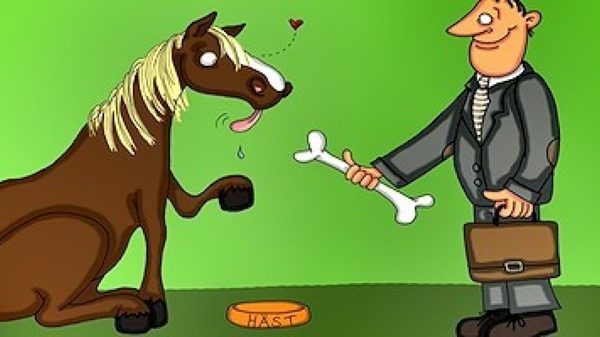 El caballo que se creía perro: una forma declarada de introducir la idea de que el sexo de cada cual es materia de libre elección.