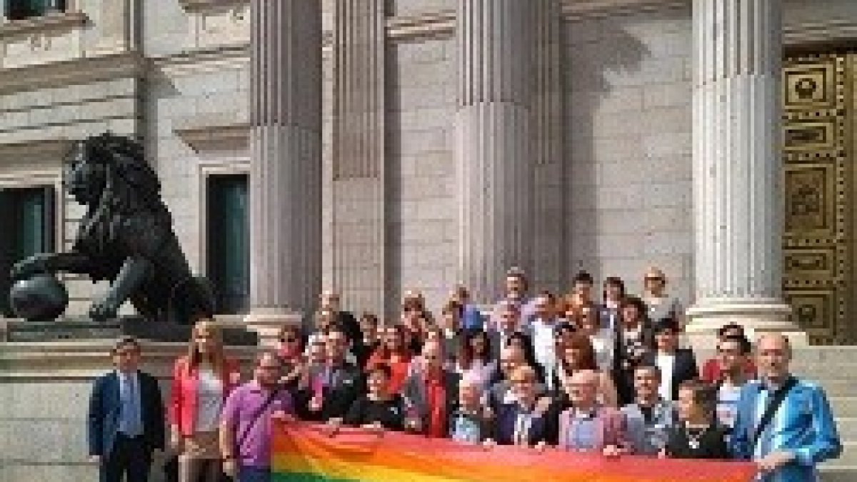 Los promotores de la ley pretenden que sea aprobada por unanimidad por el Congreso / Foto- FELGTB