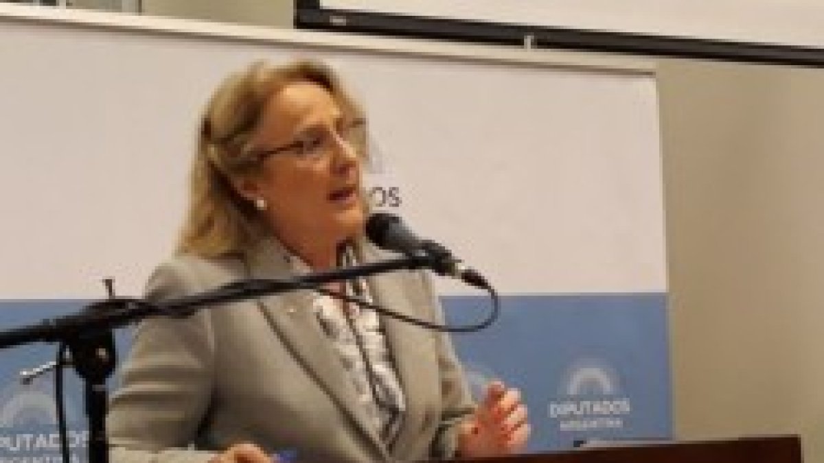 Lourdes Méndez pronunció un discurso en el Congreso argentino contra el aborto
