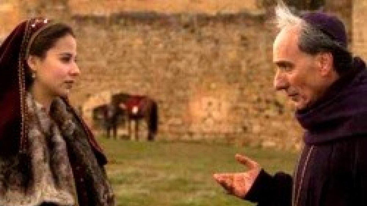 Cisneros, ya cardenal, en un capítulo de la teleserie Isabel, de RTVE