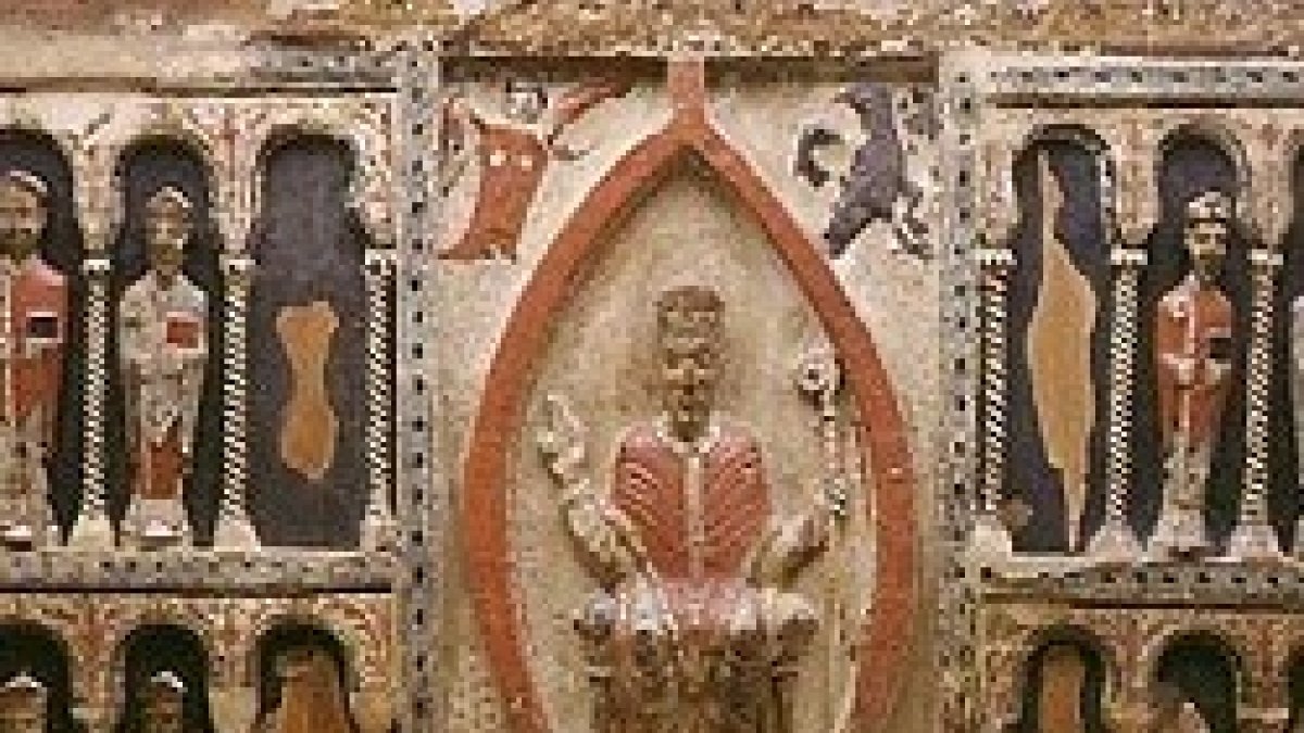 El frontal de Sant Hilari de Buira, una de las obras reclamadas por el obispado de Barbastro