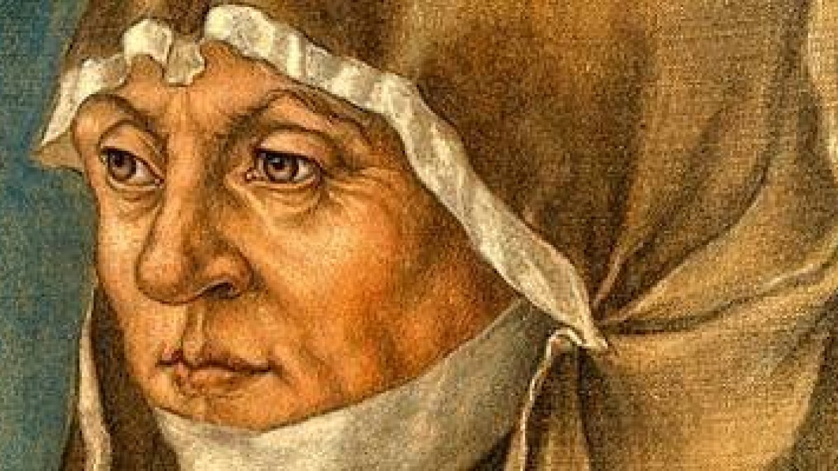 Aunque Alberto Durero (1471-1528) no especificó el nombre de la mujer de este retrato, se considera que es Sor Caritas Pirckheimer.