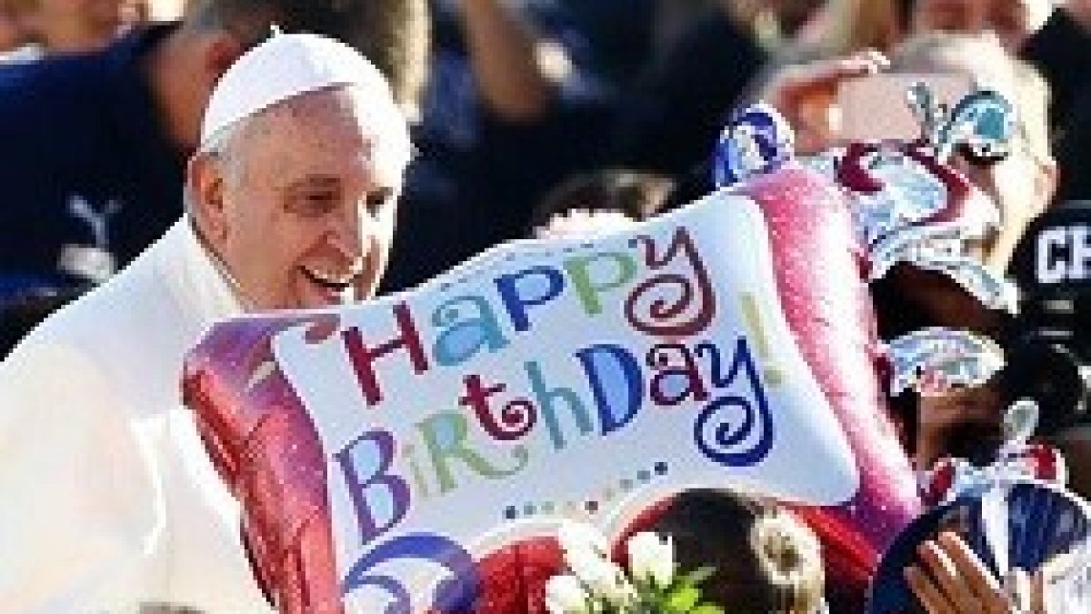El Papa cumple su cuarto cumpleaños en Roma como Papa
