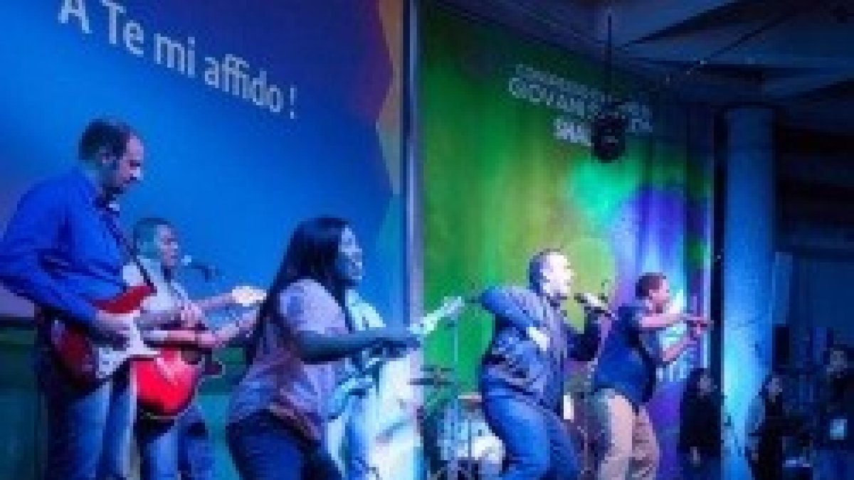 Un momento de un concierto de Shalom en Italia... este martes actúan en Madrid por primera vez