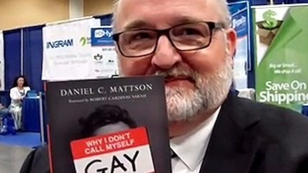 Daniel Mattson, durante la promoción de la edición inglesa de su libro, en el verano de 2017.