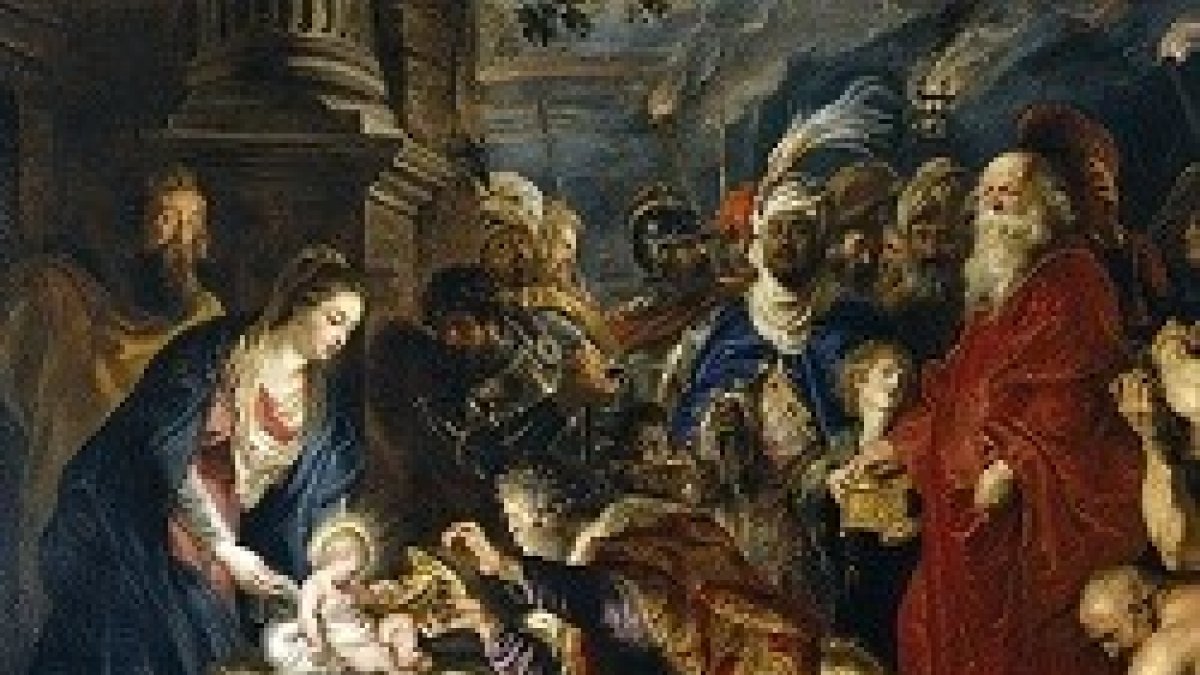 La Adoración de los Magos, de Rubens, se encuentra en el Prado y muestra este misterio del que habla Von Balthasar
