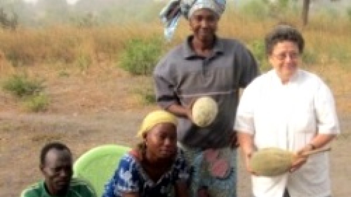 Gloria Sedes lleva muchos años en Chad, uno de los países más pobres del mundo