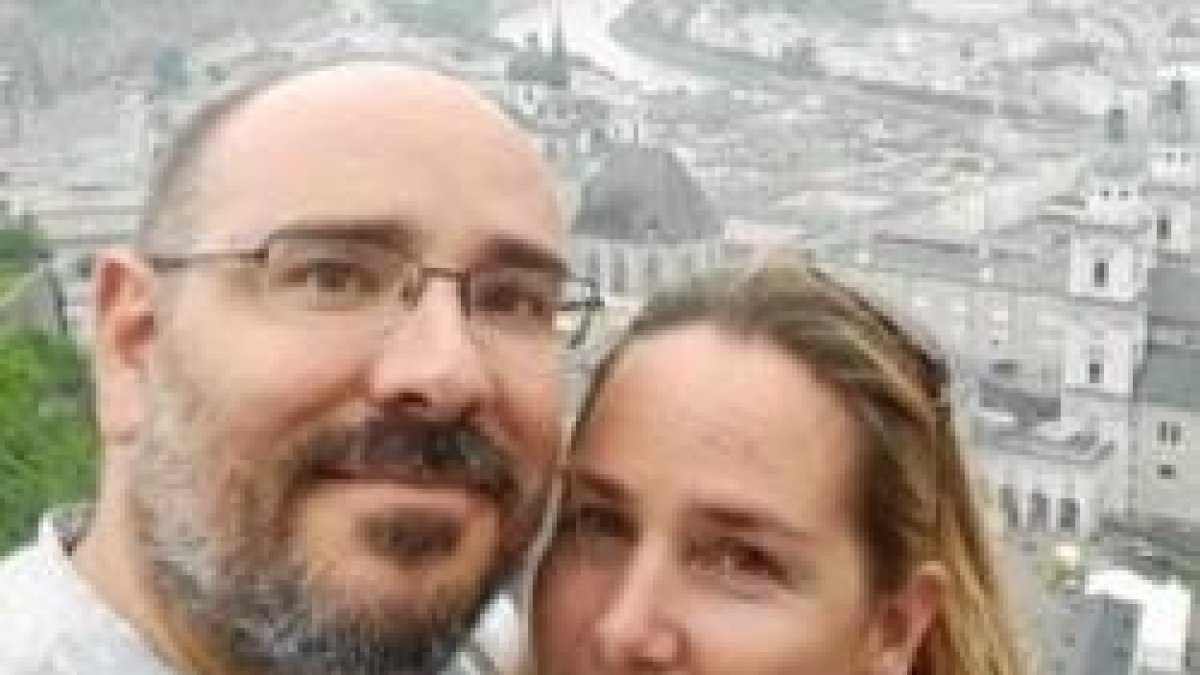Xavi Prats y su esposa Teresa Nebot en un selfie de vacaciones