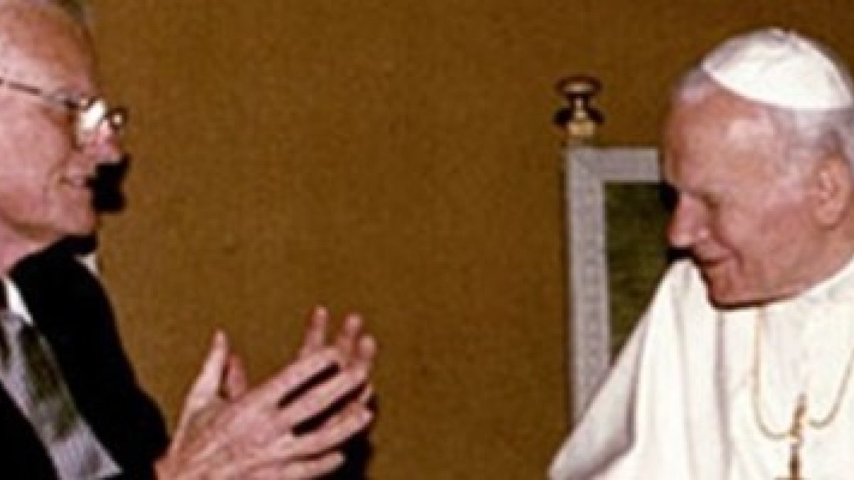 Billy Graham con Juan Pablo II - les unía una pasión por Cristo, por evangelizar y su lucha contra el comunismo deshumanizante