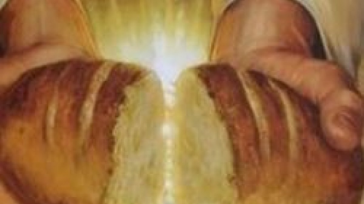 El que viene a mí no tendrá hambre.