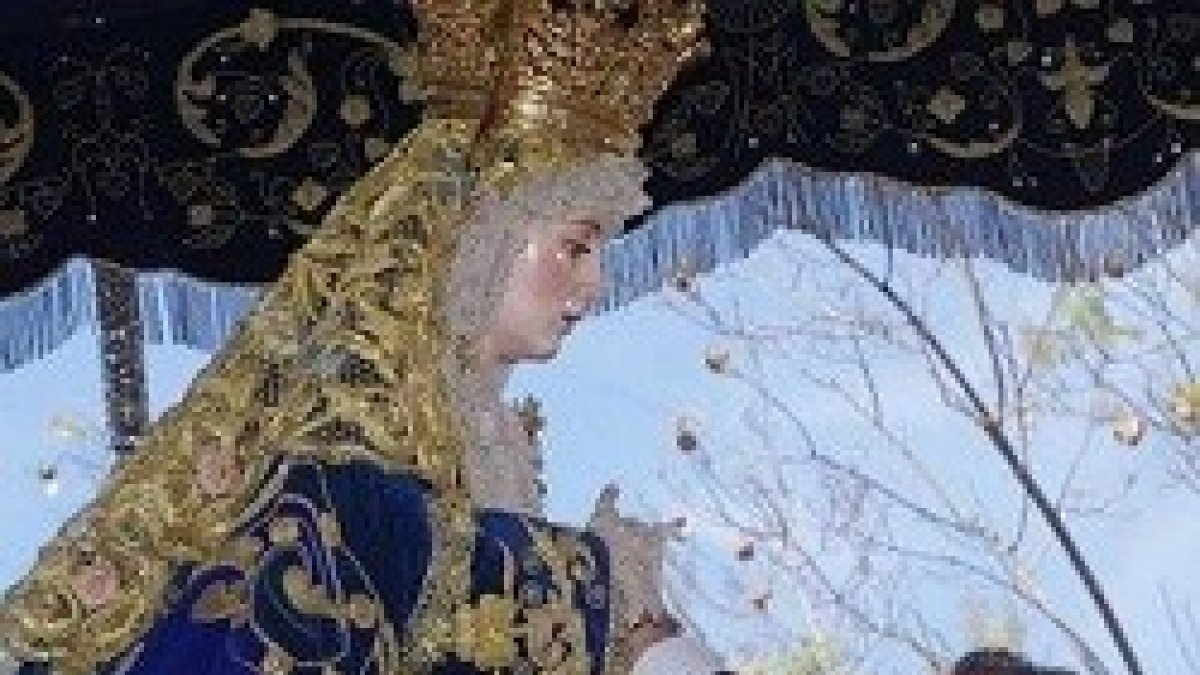 La imagen de la Virgen fue condecorada en 2014 por el Ministerio del Interior