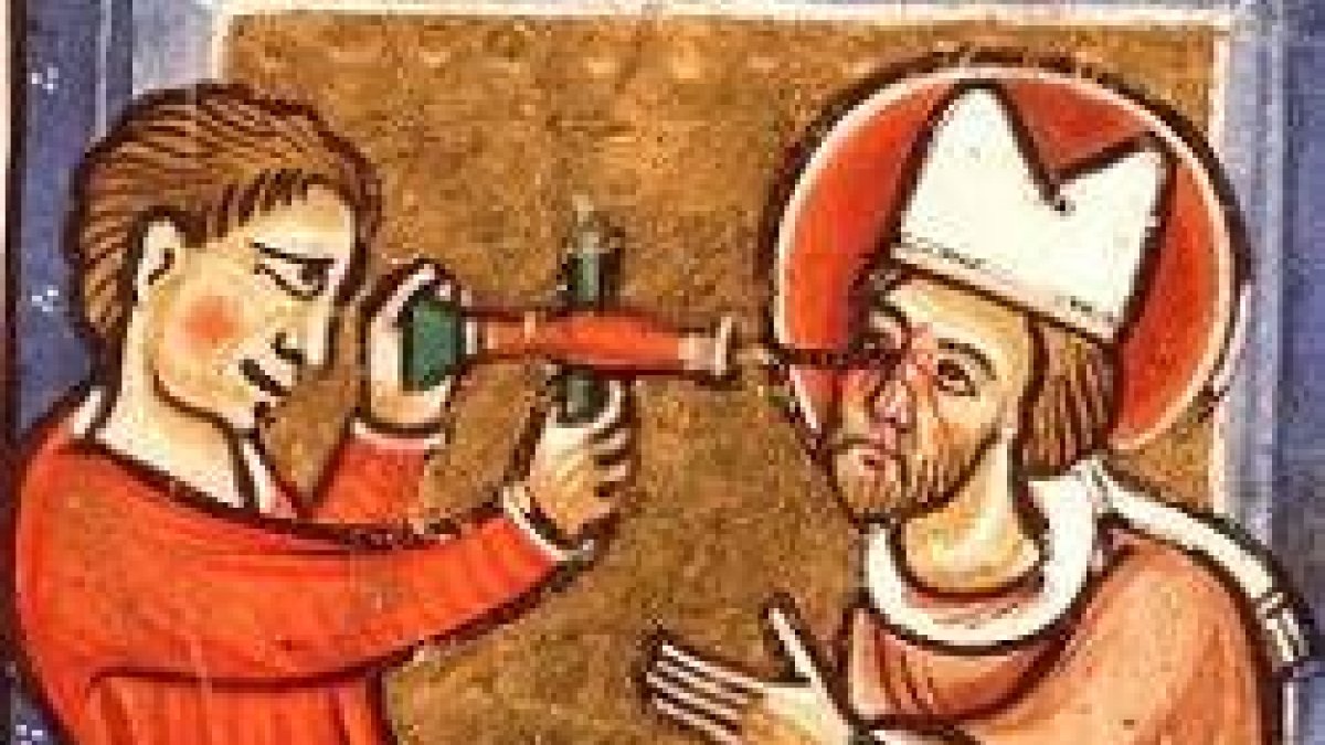 Martirio de San Leodegario.