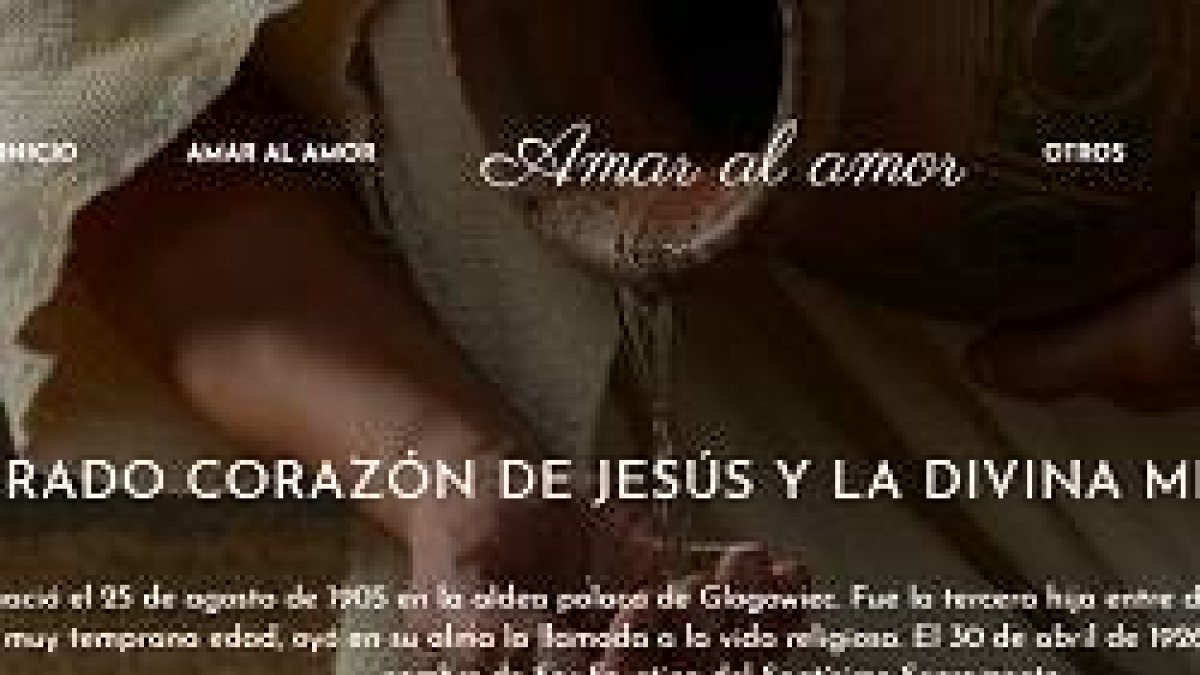 Esta nueva página pretende impulsar la devoción al Sagrado Corazón de Jesús