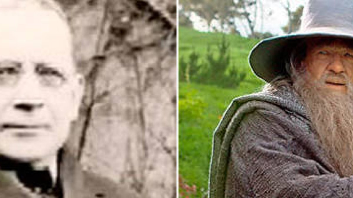 El sacerdote Francisco Javier Morgan Osborne, el tío Curro, y Gandalf
