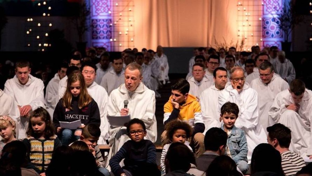 El Hermano Alois habló a los jóvenes sobre tres desafíos importantes a los que están llamados