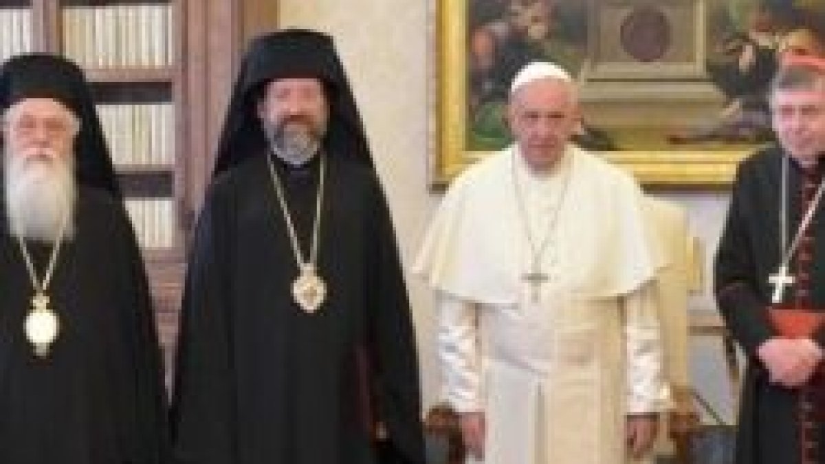 Una delegación de Constantinopla enviada por el Patriarca Bartolomé visita el Vaticano por San Pedro y San Pablo