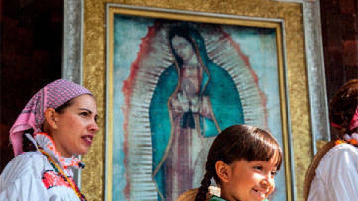 Peregrinos de la diócesis de Querétaro al Tepeyac