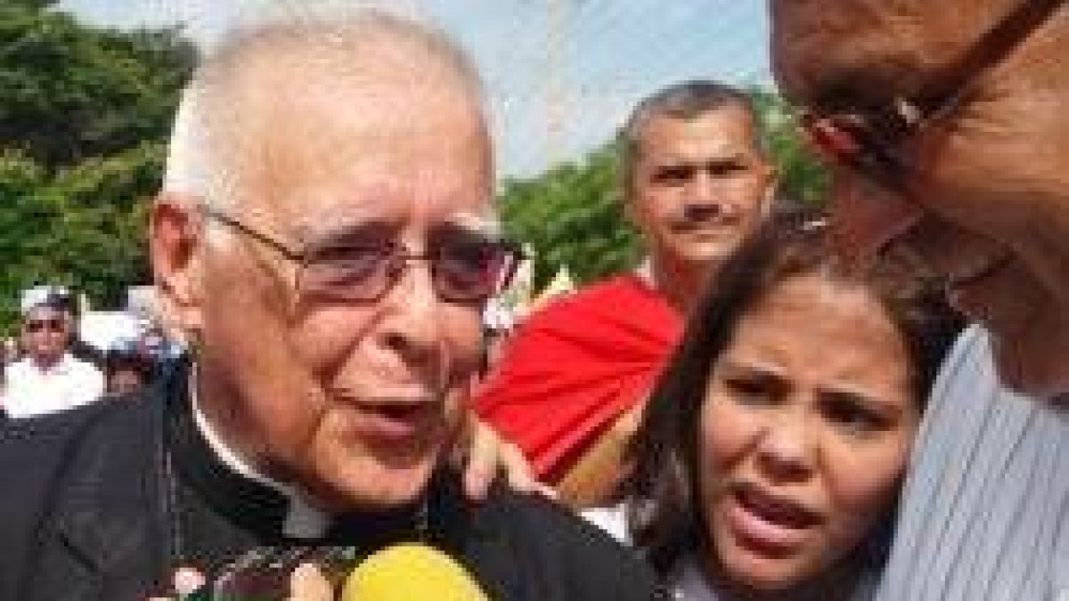 El arzobispo Lückert ha denunciado la situación de los menores de edad detenidos por el régimen de Maduro