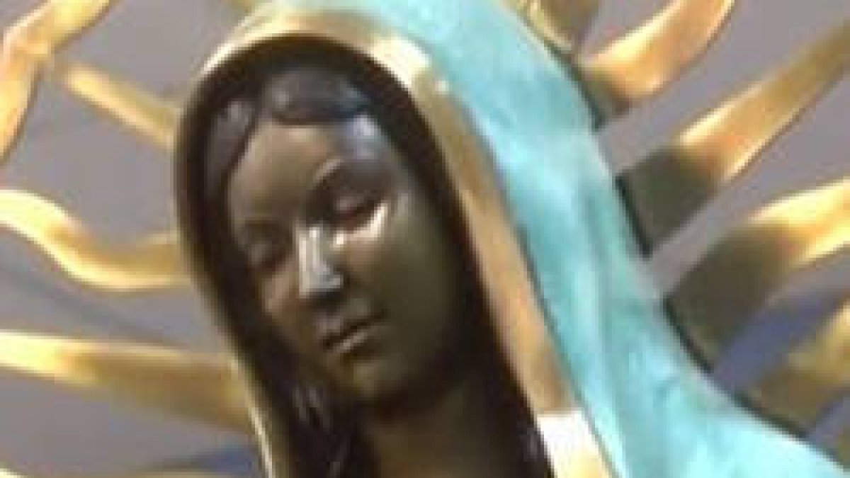 Imagen de la Virgen que