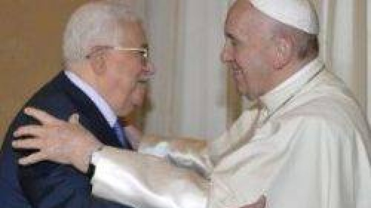 El Papa Francisco recibió este 3 de diciembre a Mahmoud Abbas, presidente del Estado palestino