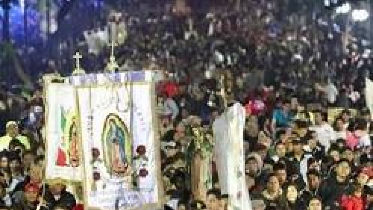 Los peregrinos han ido llegando sin cesar desde el pasado lunes