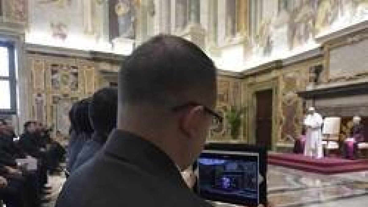 El Papa recibió este jueves a los miembros del Colegio Pío Latinoamericano